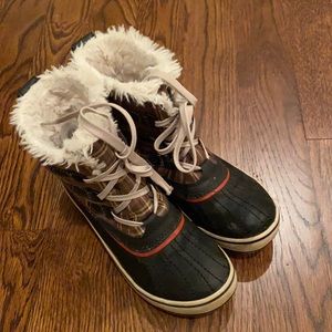 COPY - Sorel Plaid Winter Boots